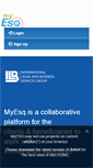 Mobile Screenshot of myesq.bizlegalservices.com